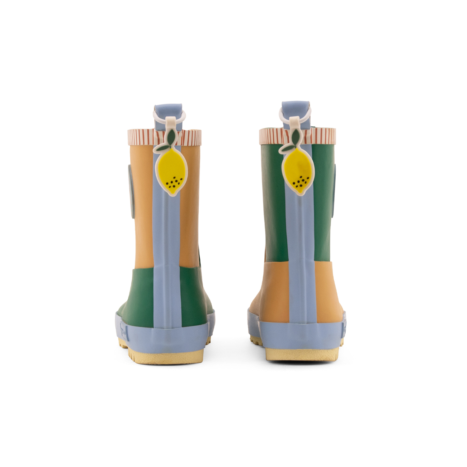 Sticky lemon rain boots sale